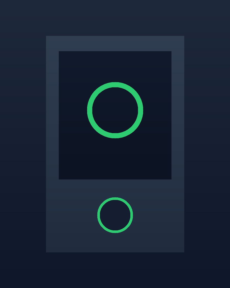 Terminal biométrico kronPay: checador con lector de huella, reconocimiento facial y pantalla táctil mostrando un check-in exitoso
